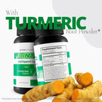 Joint Health Hero Pro - Suplemento para Articulaciones y Huesos con Cúrcuma, Vitamina D y C