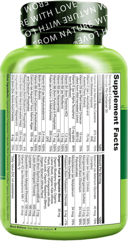 NATURELO Multivitamínico para Adolescentes – Vitaminas B activas: Metilfolato (B9), P-5-P (B6) y metilcobalamina – Image 8