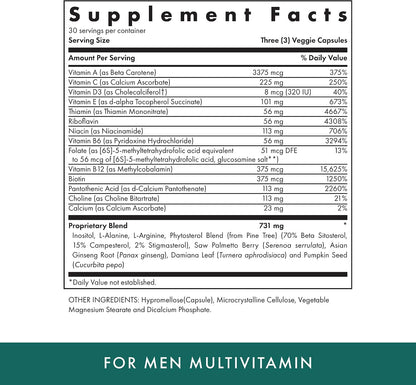 Michael's Naturopathic Programs For Men - Multivitamínico para Hombres - 90 Cápsulas Vegetales – Image 2