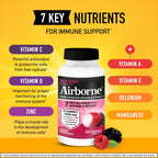 Airborne Very Berry Comprimidos Masticables, 32 unidades