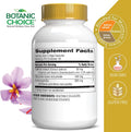 Botanic Choice Stress Complex Cápsulas - Apoyo para el Estado de Ánimo y la Memoria con Azafrán, Ashwagandha, Rhodiola - Sin Gluten, 60 Cápsulas