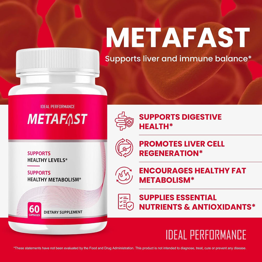 IDEAL PERFORMANCE Metafast Pills (3 Pack) - 180 Cápsulas