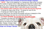 Bacon Spray 2 Botellas – Sabor Natural con Omega 3 para Perros
