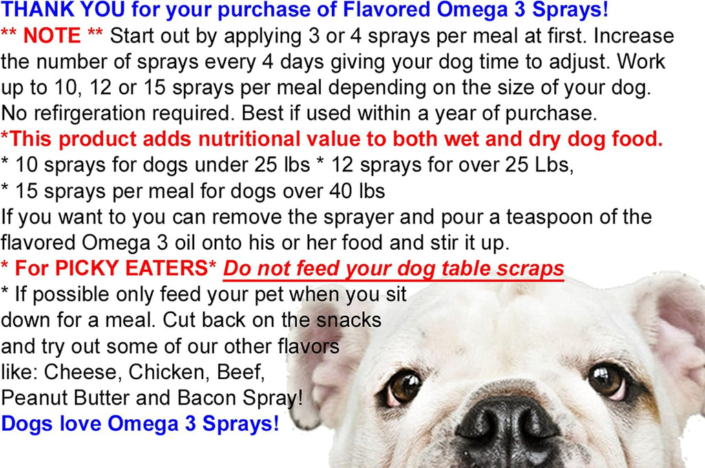 Duck Flavored Omega 3 Dog Food Topper with Human Grade Oils
