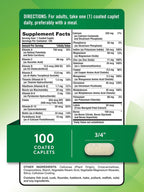 Nature's Truth Multivitamínico para Adultos 50+ | Suplemento Diario No-GMO y Sin Gluten con Vitaminas D, C y del Grupo B