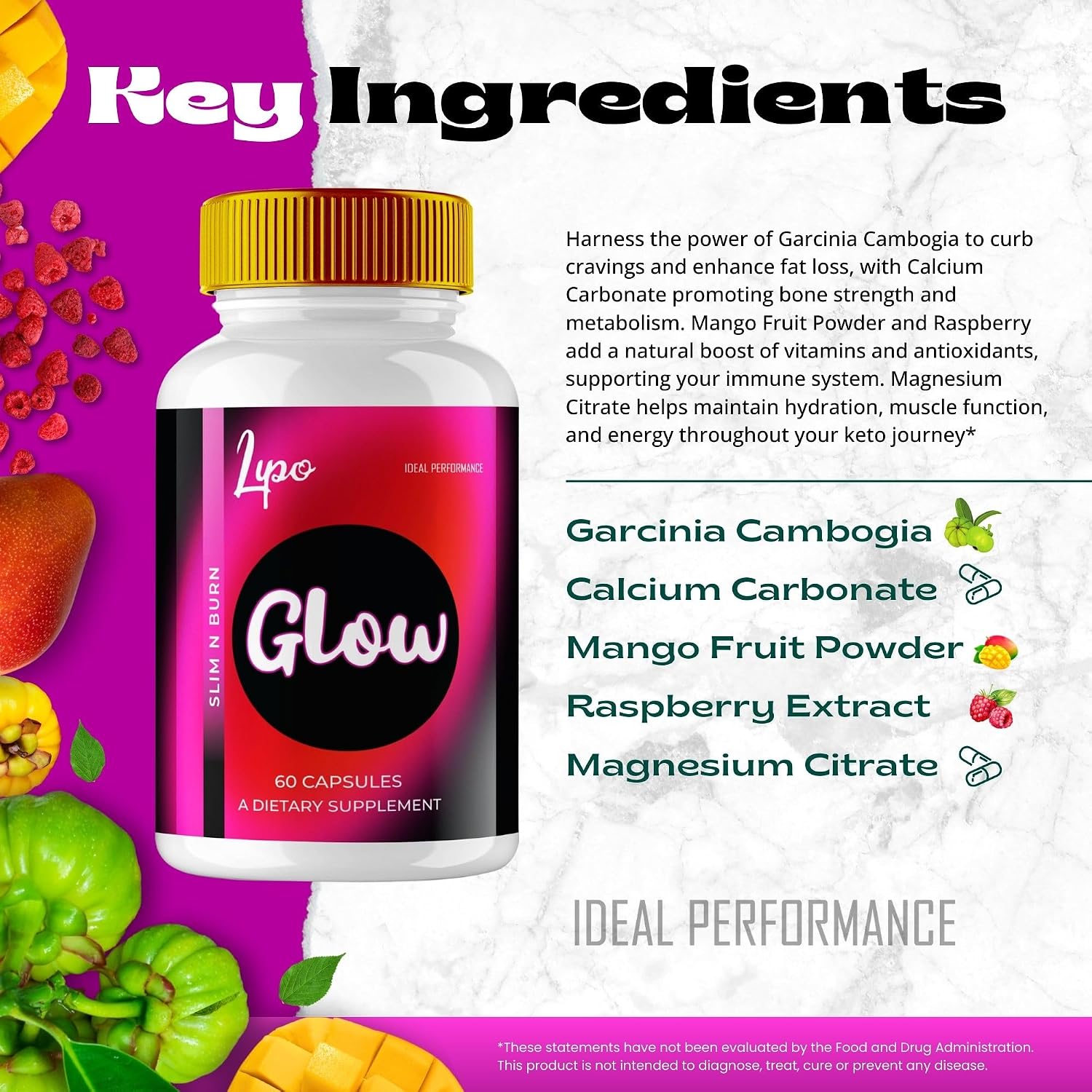 LipoGlow Capsules - Complemento Alimenticio Natural (3 Paquetes)