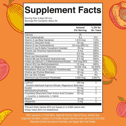MaryRuth's Multivitamínico Multimineral para Mujeres con Lustriva® y Cromo Picolinato 1000mcg – 3 Botellas de 887 ml