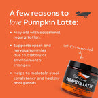 Super Snouts Pumpkin Latte - Suplemento Digestivo para Perros y Gatos, 142g