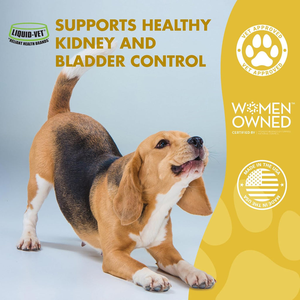 LIQUID-VET Fórmula Líquida para Perros con Arándano y D-Manosa - Apoyo Renal y Vesical