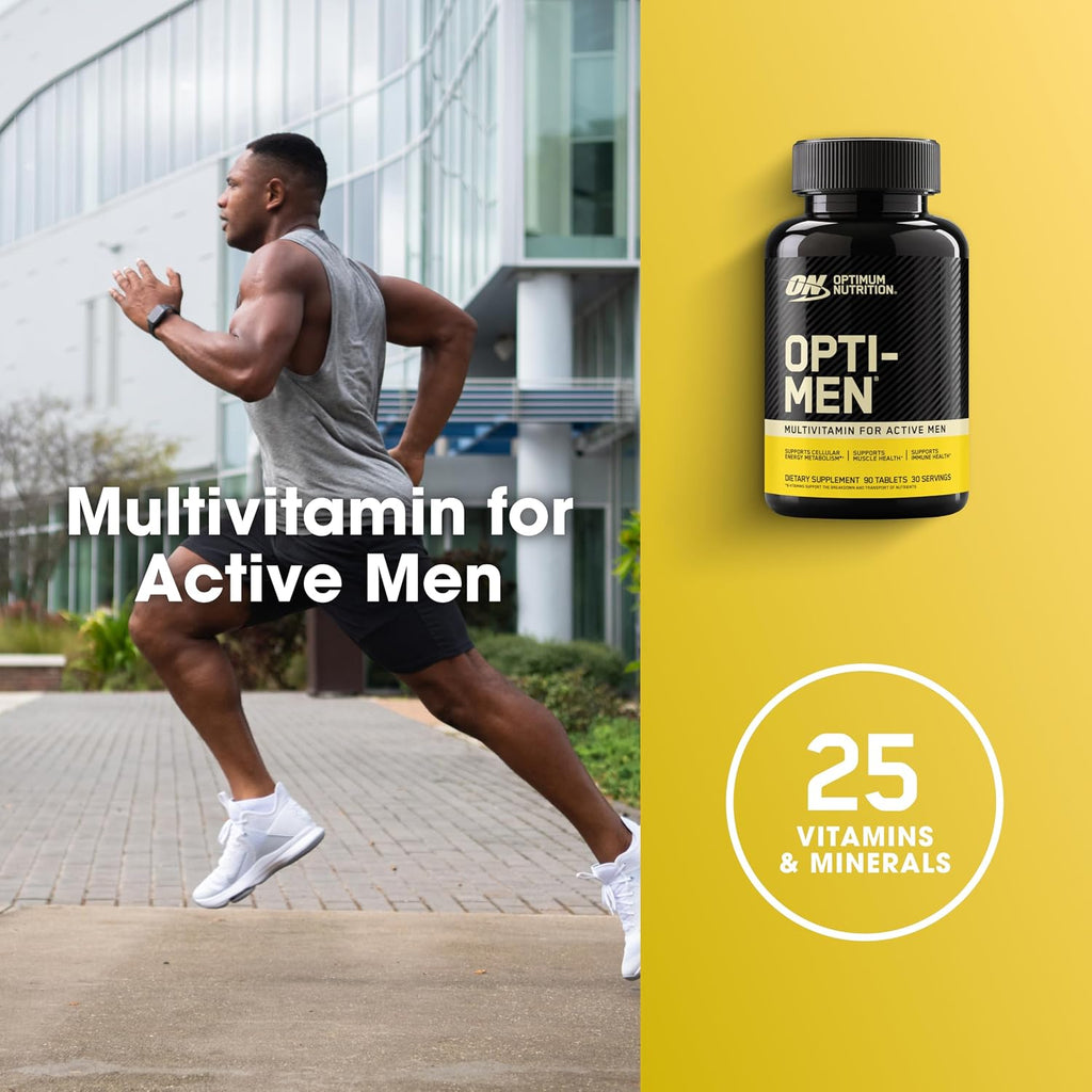 Optimum Nutrition Opti-Men Multivitamínico para Hombres, 90 Comprimidos