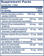 Life Extension One-Per-Day Multivitamin 60 Comprimidos