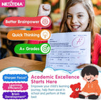 Nextdia Phosphatidylserina 100mg Gomitas para Niños y Adolescentes - Con Vitamina C y D3 - Sin Azúcar, Vegano, Sin Gluten - 2 Paquetes