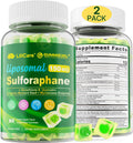 Suplemento de Sulforafano Liposomal 150mg - Gominolas con Extracto de Brócoli, Quercetina y Glutatión - 120 unidades