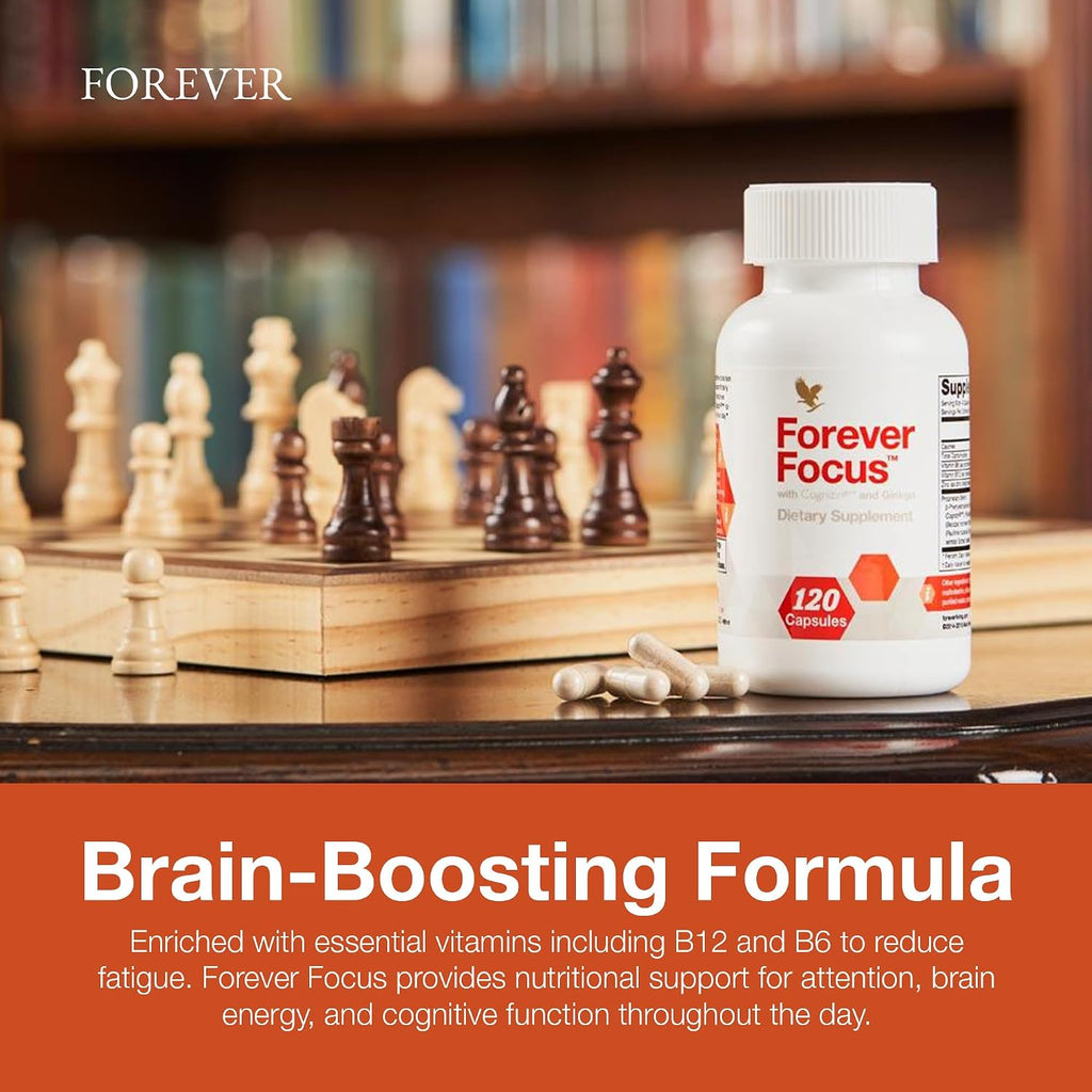 Forever Focus - 120 Cápsulas - Claridad Mental y Concentración