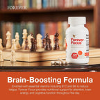 Forever Focus - 120 Cápsulas - Claridad Mental y Concentración