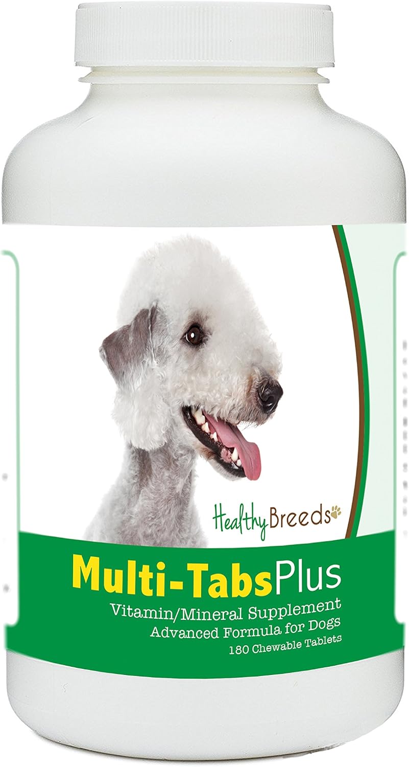 Healthy Breeds Multi-Tabs Plus Comprimidos Masticables para Perros Bedlington Terrier (180 unidades)