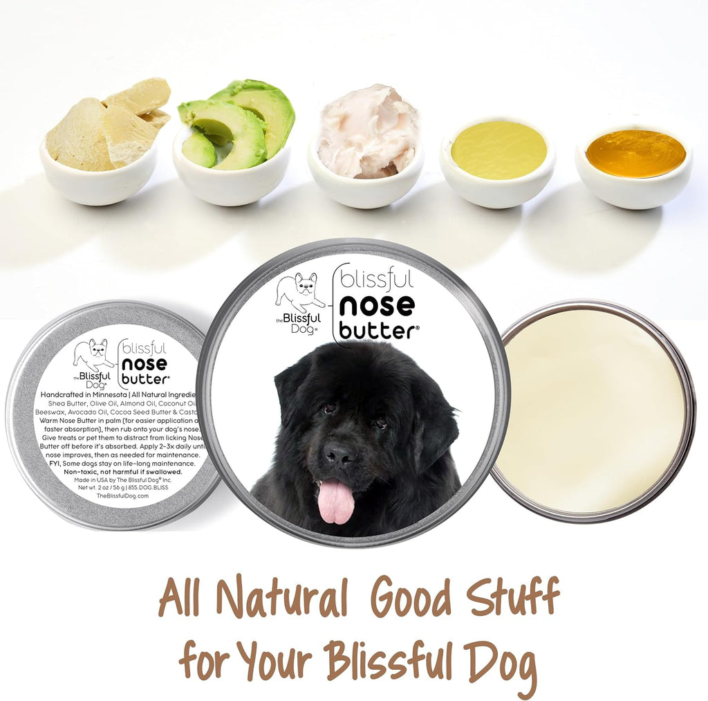 The Blissful Dog Newfoundland Unscented Nose Butter - Bálsamo para Nariz de Perro, 118 ml
