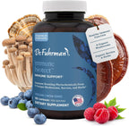 Dr. Fuhrman Immune Biotect – Apoyo Inmunológico Natural con Champiñones Orgánicos, Bayas y Astrágalo – 120 Cápsulas