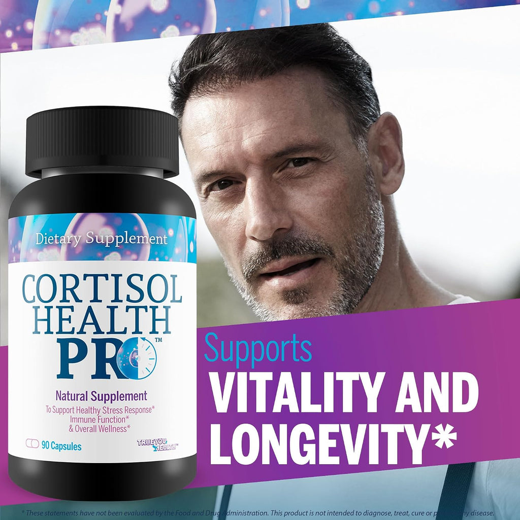 Cortisol Health Pro - Suplemento para el control del cortisol y el estrés