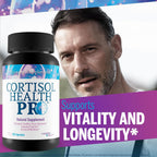 Cortisol Health Pro - Suplemento para el control del cortisol y el estrés