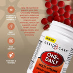 GeriCare Multivitamínico Diario - Complejo de Vitaminas y Minerales, 200 Comprimidos