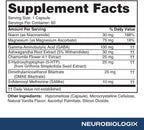 Neurobiologix Mood Plus: 60 Capsules with GABA, 5-HTP, Ashwagandha, and Magnesium for Emotional Balance