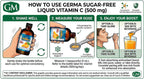 Germa Vitamina C Líquida Sin Azúcar 500 mg - 118 ml