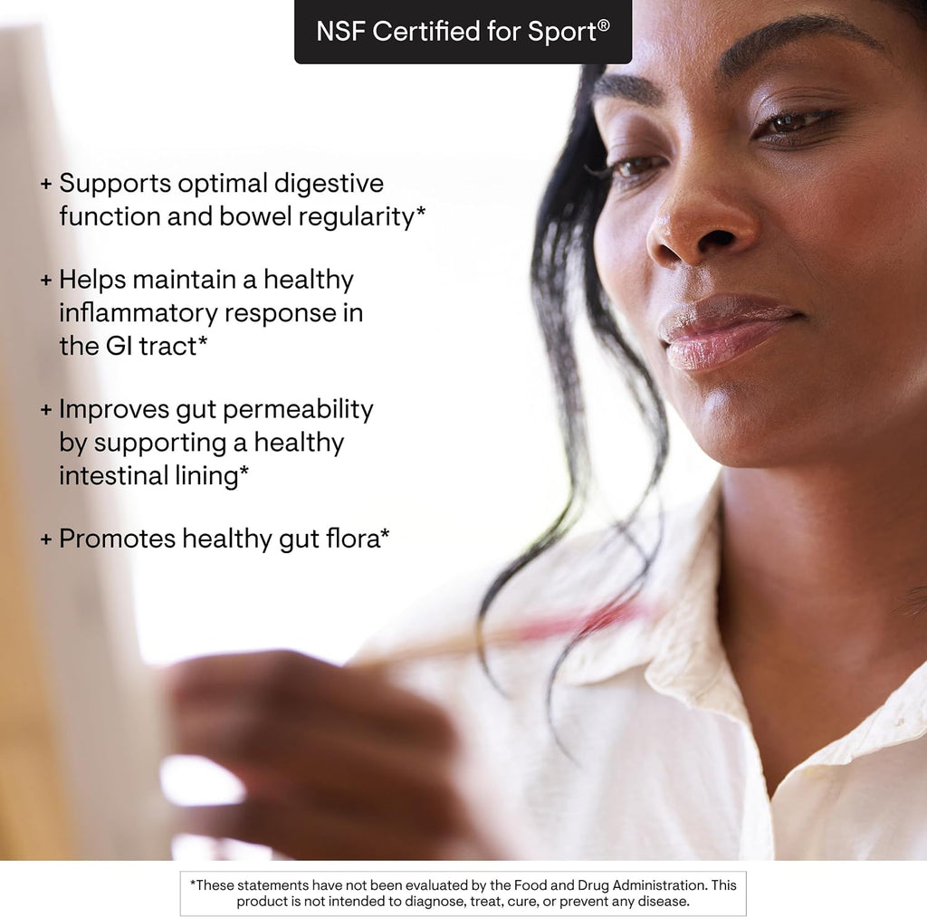 THORNE Leaky Gut Support (anteriormente EnteroMend) – Sabor naranja vainilla – 30 dosis