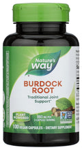 Nature's Way Burdock Root, 950 mg per serving, 100 Vegan Capsules
