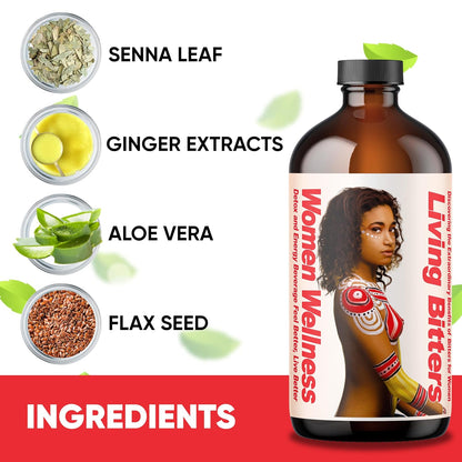 Herboganic Women wellness Living Bitters for overall Health and wellness | 16 Oz – Image 2