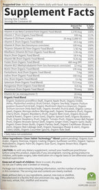 Garden of Life Organics Multivitamínico para Hombres con Apoyo Prostático - 120 Comprimidos