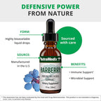 NutraMedix Agracejo - Extracto de Raíz de Uva de Oregón para el Apoyo Inmunitario y Antioxidante (30 ml)