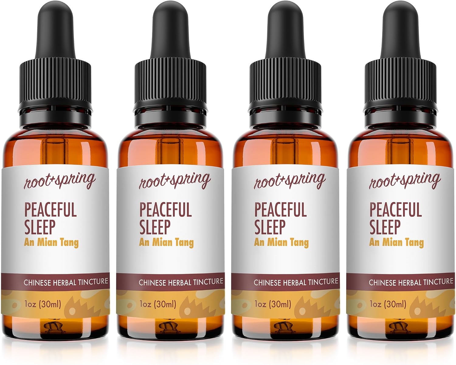 Peaceful Sleep Extracto Líquido – Tintura An Mian Tang de root + spring, 1 oz (30 ml)