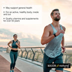 MASON NATURAL Multivitamínico Diario con Minerales - 24 Vitaminas y Minerales Esenciales, Apoya la Salud General, 60 Comprimidos (Pack de 3)