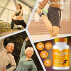 Feilaira Pills, Suplemento Oficial en Cápsulas para el Apoyo Articular - Fórmula Natural de Máxima Potencia para Fortalecer Huesos, Movilidad y Flexibilidad (60 Cápsulas)