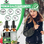 Vita letuo Soursop Drops - Suplemento Líquido Multivitamínico y Mineral con Soursop, Sea Moss, Black Seed Oil, Ashwagandha y Más (30 Dosis)