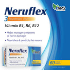 America Medic & Science NeruFlex – Apoyo Nervioso con Vitaminas B – 60 Comprimidos