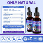 WEALLIN Dog Cough Treatment Support for Dogs - Gotas Herbales para la Tos en Perros, 60 ml
