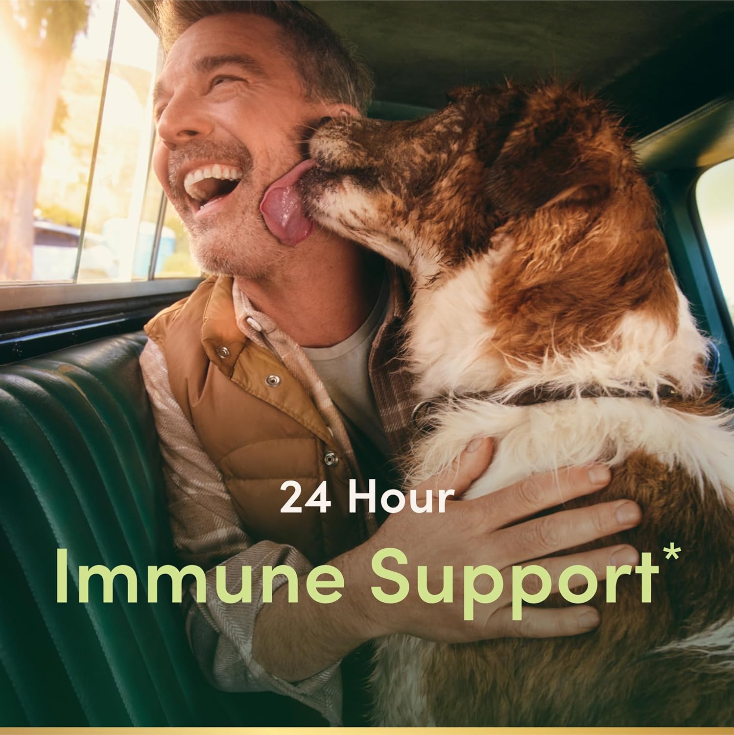 Nature's Bounty Immune 24 Hour +, Vitamina C con Ester-C, 1000 mg, Vitamina D y Zinc, Cápsulas Blandas, 50 Unidades