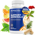 BioMatrix Complejo B con Adaptógenos, Cortisol y 5-MTHF | 120 Cápsulas Veganas