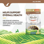 NaturVet Scoopables Multivitamínico Completo para Perros - Sabor a Bacon Ahumado - 312g