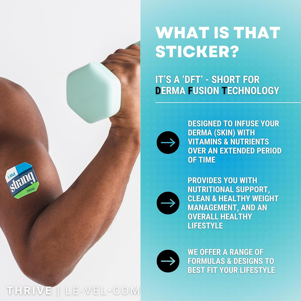 Thrive DFT Wellness Patches - Parches de Bienestar con Tecnología Avanzada (30 Parches, Clásico - Apoyo General)