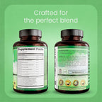 Sea Moss, Aceite de Semilla Negra, Bladderwrack, Cúrcuma, Ashwagandha, Bardana, Vitamina C, D3, Raíz de Yellow Dock, Manuka, Diente de León - 90 Cápsulas Veganas