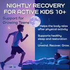 I Can Grow NightTime Vitaminas para Niños - Multivitamínico con Glicinato de Magnesio para el Sueño