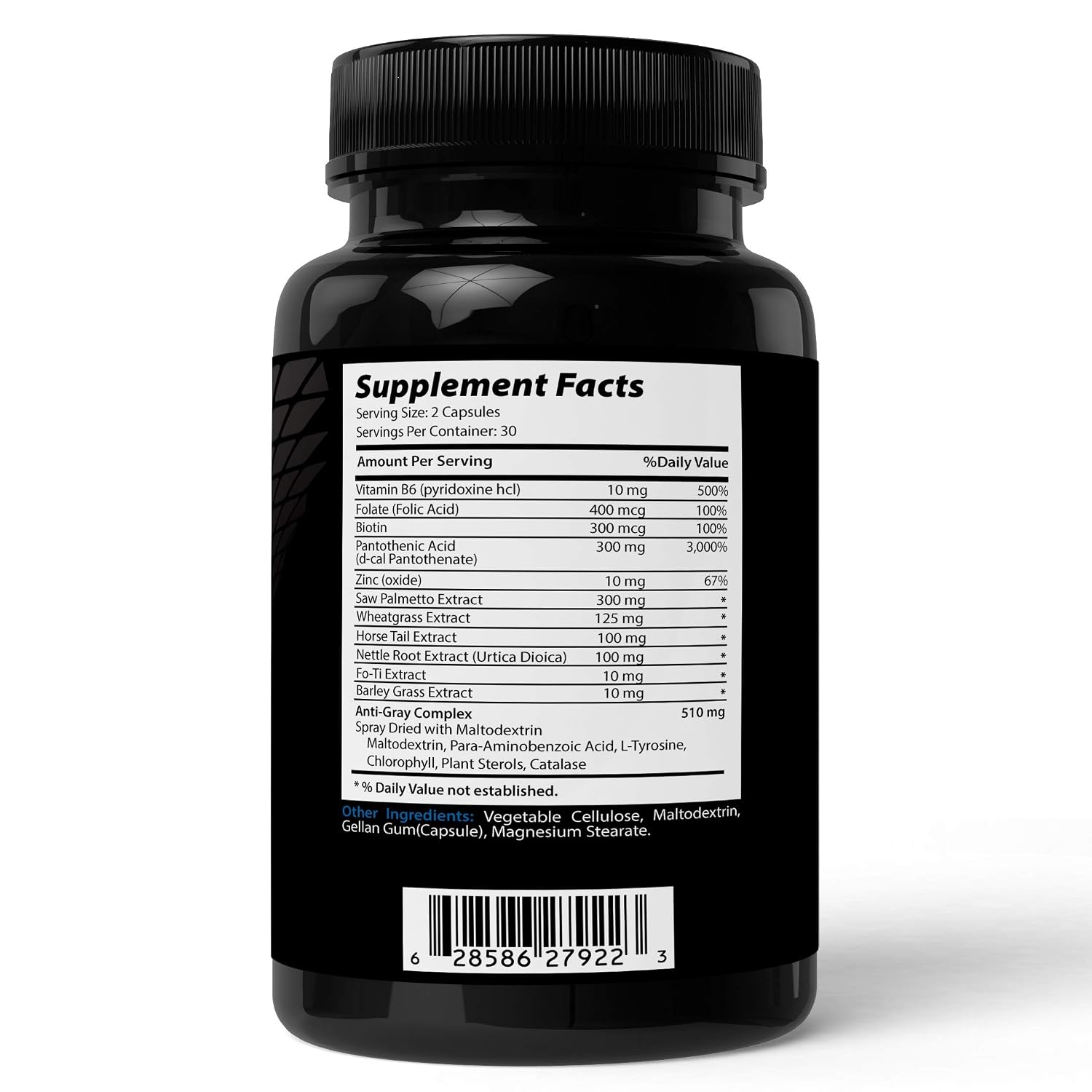 Absonutrix Anti-Grey Advanced Hair Formula - 60 Cápsulas