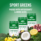 BIOSTEEL Sport Greens Powder, Superfood en Polvo de Alto Rendimiento, Fórmula No-GMO, Sabor Pomegranate Berry, 30 Servicios