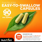 Nutrivein Premium Vitamina C Liposomal 1650 mg - 180 Cápsulas