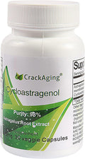 Crackaging Cycloastragenol 98% Apoyo Inmunológico 25mg 30 Cápsulas Vegetarianas