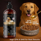 Aceite de Pescado Omega-3 para Perros y Gatos – EPA y DHA – 473 ml