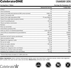 Celebrate Vitamins CelebrateONE Chewables, Sin Hierro - Multivitamínico Bariátrico de una Toma Diaria, Vitaminas y Minerales Esenciales - Complemento para Bypass Gástrico y Manga Gástrica - Sabor Fresa Crema (90 Comprimidos Masticables)